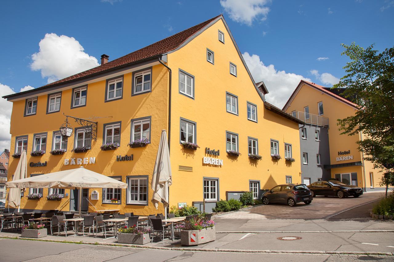Isny im Allgäu Hotel Restaurant Baeren מראה חיצוני תמונה